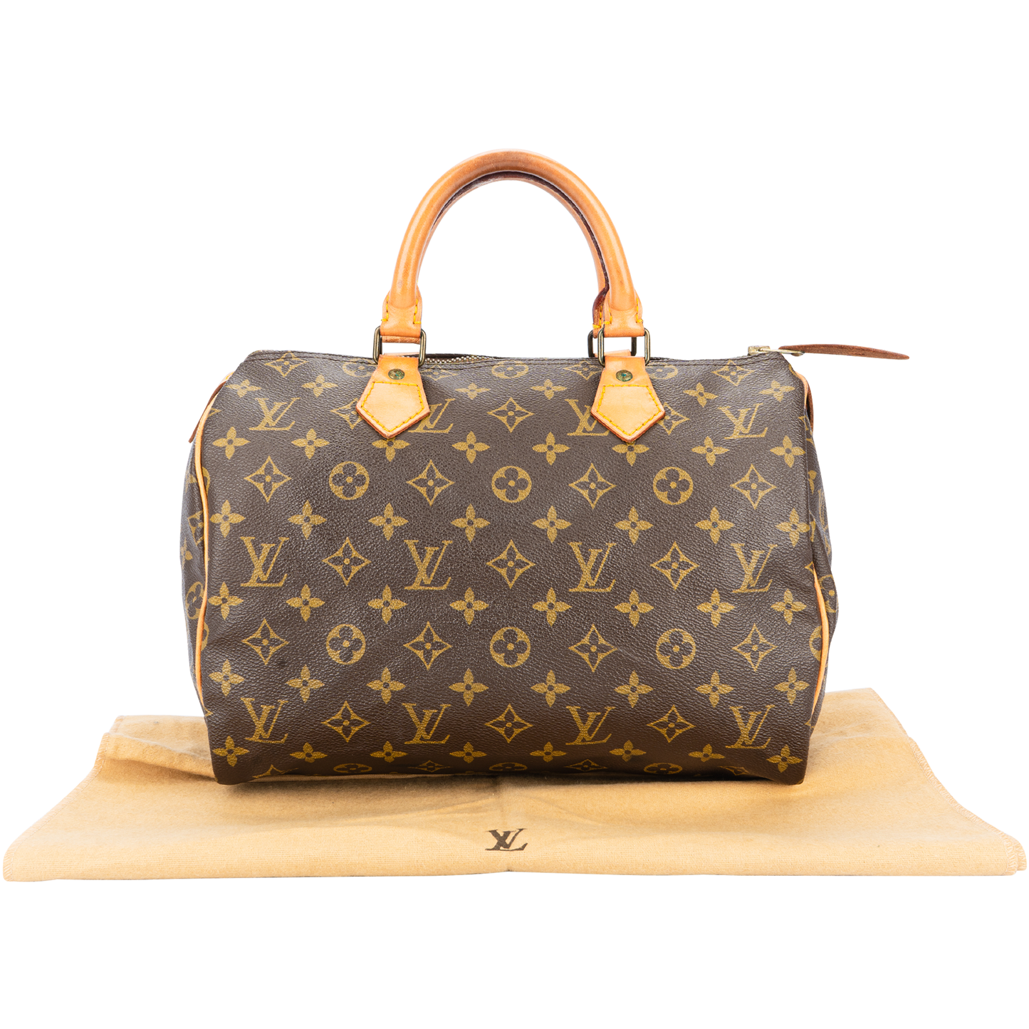Louis Vuitton Canvas Monogram Speedy 30 Handbag