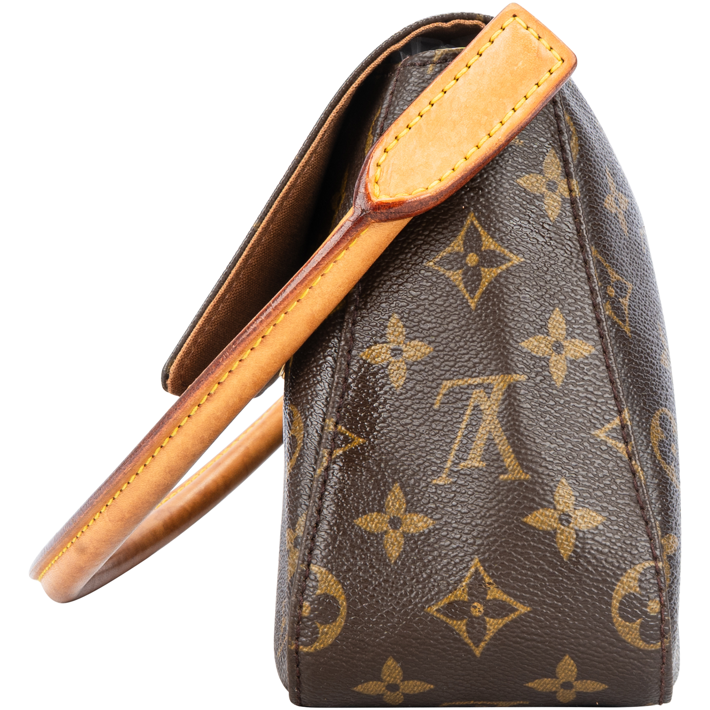 Louis Vuitton Canvas Monogram Looping PM Shoulder Bag