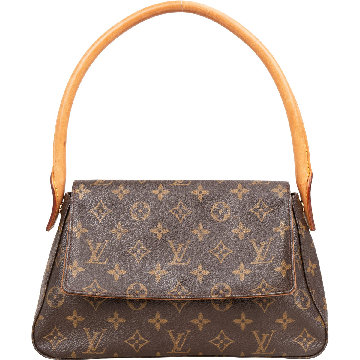 Louis Vuitton Canvas Monogram Looping PM Shoulder Bag