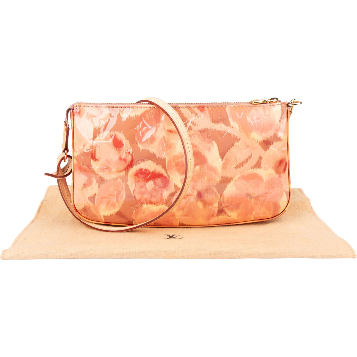 Louis Vuitton Pochette Accessoires NM Ikat Roses (limitiert) – Ansicht 2