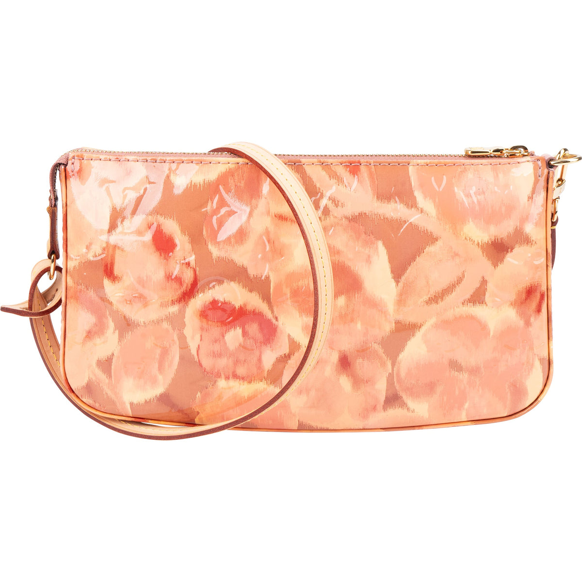 Louis Vuitton Pochette Accessoires NM Ikat Roses (limitiert) – Vorderansicht
