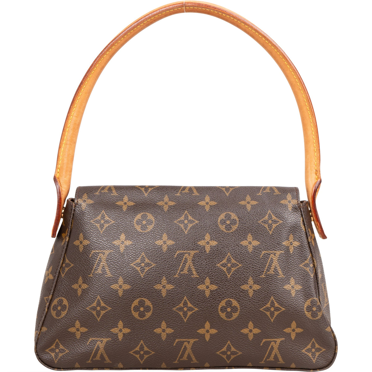 Louis Vuitton Canvas Monogram Looping PM Shoulder Bag