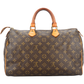Louis Vuitton Canvas Monogram Speedy 35 Handbag