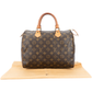 Louis Vuitton Canvas Monogram Speedy 30 Handbag