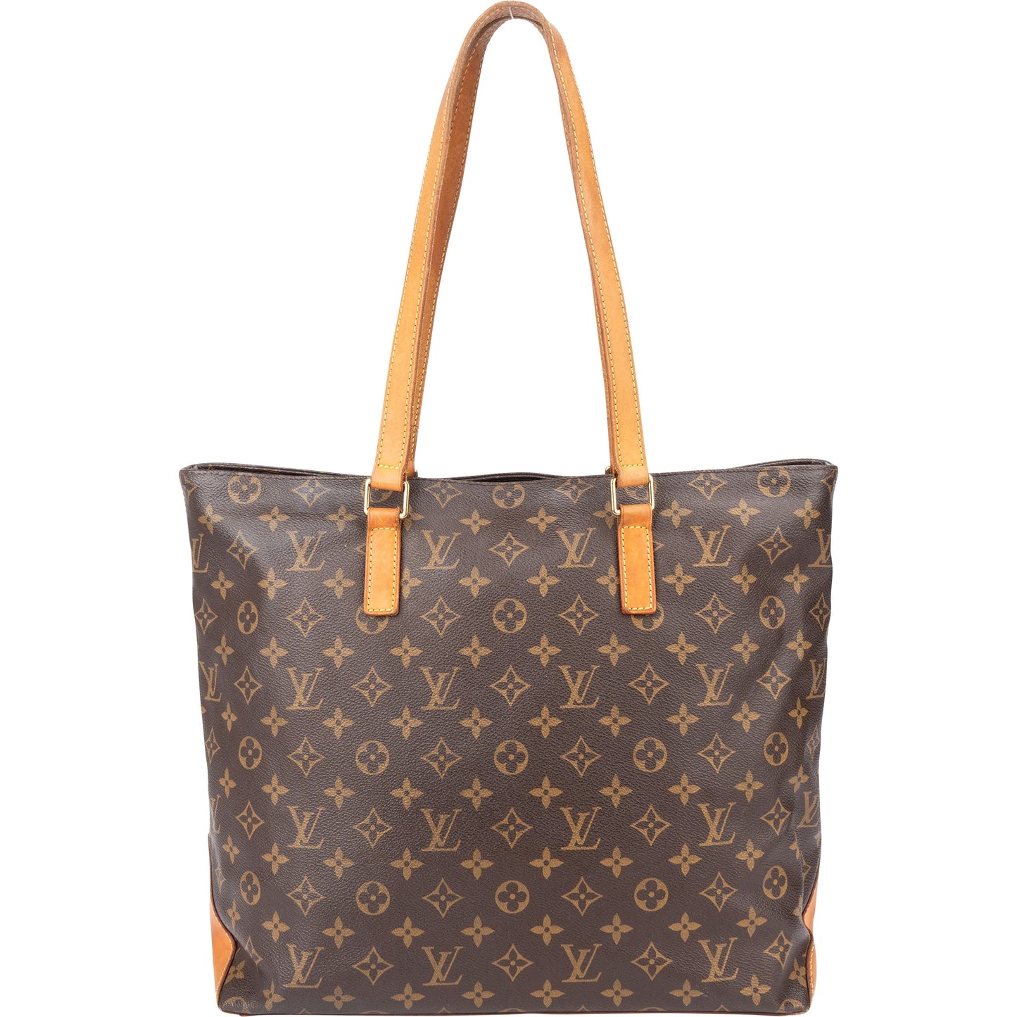 Louis Vuitton Canvas Monogram Cabas Mezzo Shoulder Bag