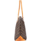 Louis Vuitton Canvas Monogram Cabas Mezzo Shoulder Bag