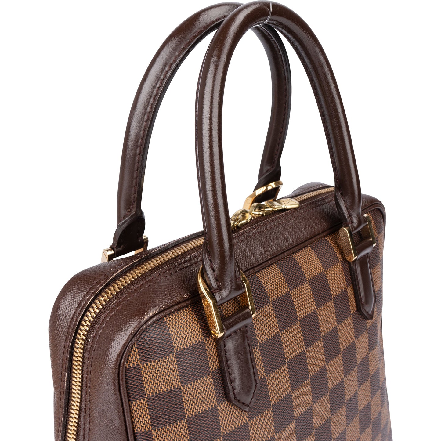 Louis Vuitton Damier Ebene Monogram Brera Handbag