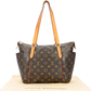 Louis Vuitton Canvas Monogram Totally Shoulder Bag