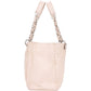 Chanel Rose Quilted Caviar Leather Palladium CC Shoulder Bag