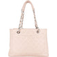 Chanel Rose Quilted Caviar Leather Palladium CC Shoulder Bag