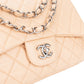 Chanel Soft Quilted Lambkskin Palladium Jumbo Single Flap Crossbody Bag