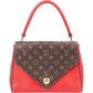 Louis Vuitton Canvas Monogram Double V Rubis Handbag