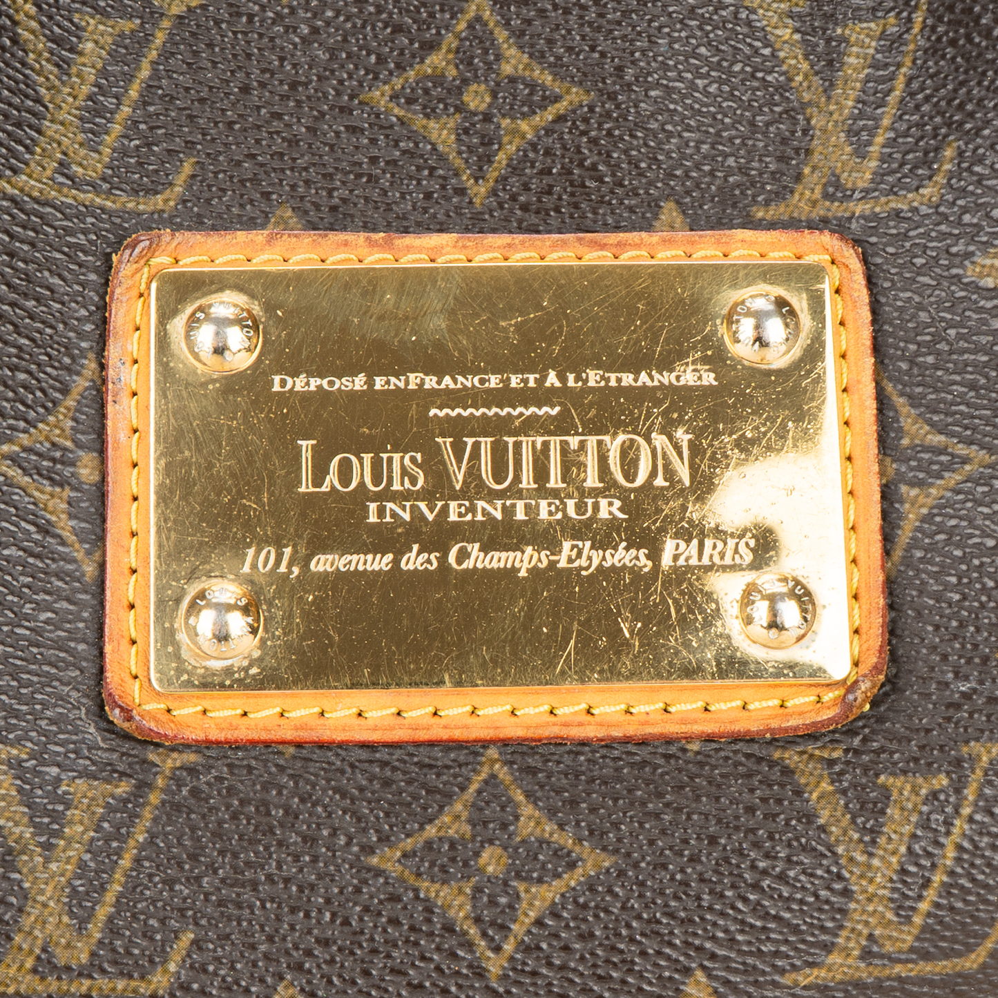 Louis Vuitton Canvas Monogram Galliera PM Shoulder Bag