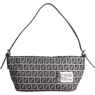 Fendi Zucchino Pochette Shoulder Bag