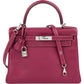 Hermès Pink Epsom Leather Kelly Sellier 28 Handbag