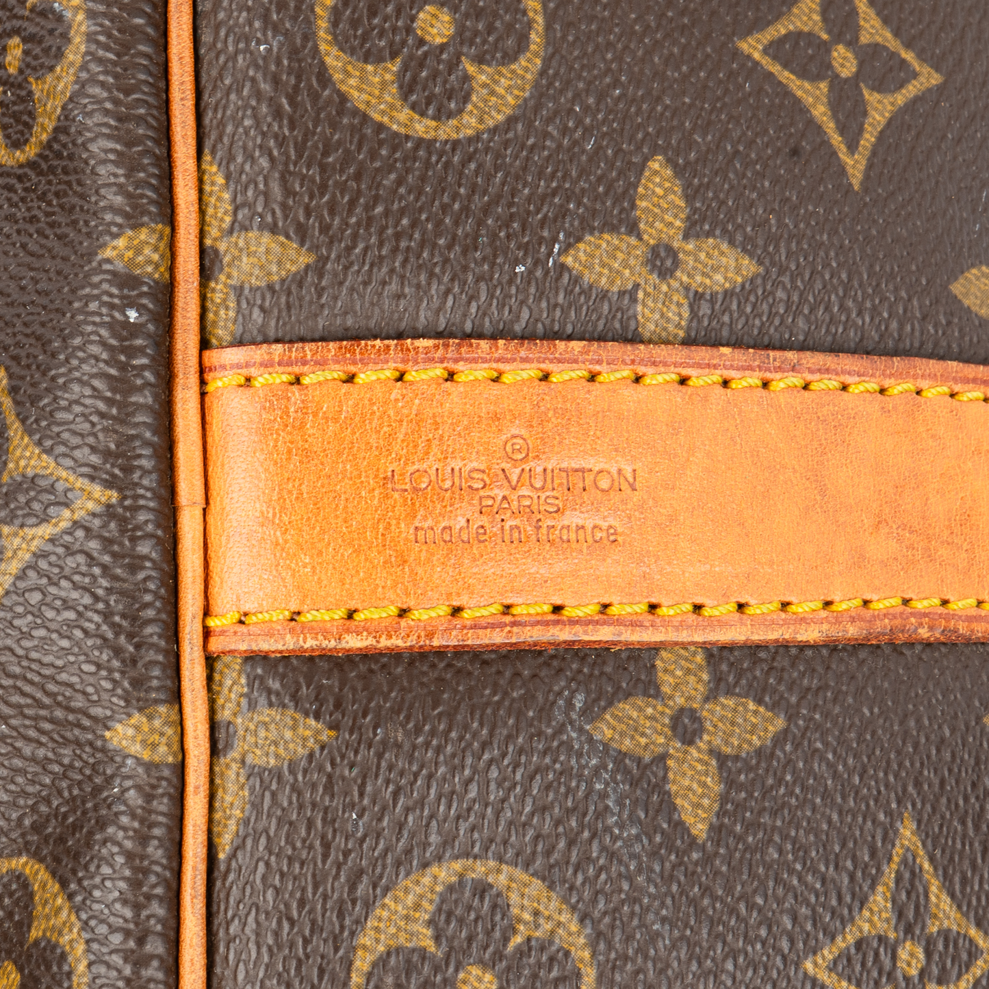 Louis Vuitton Canvas Monogram Keepall 50 Bandouliere Handbag