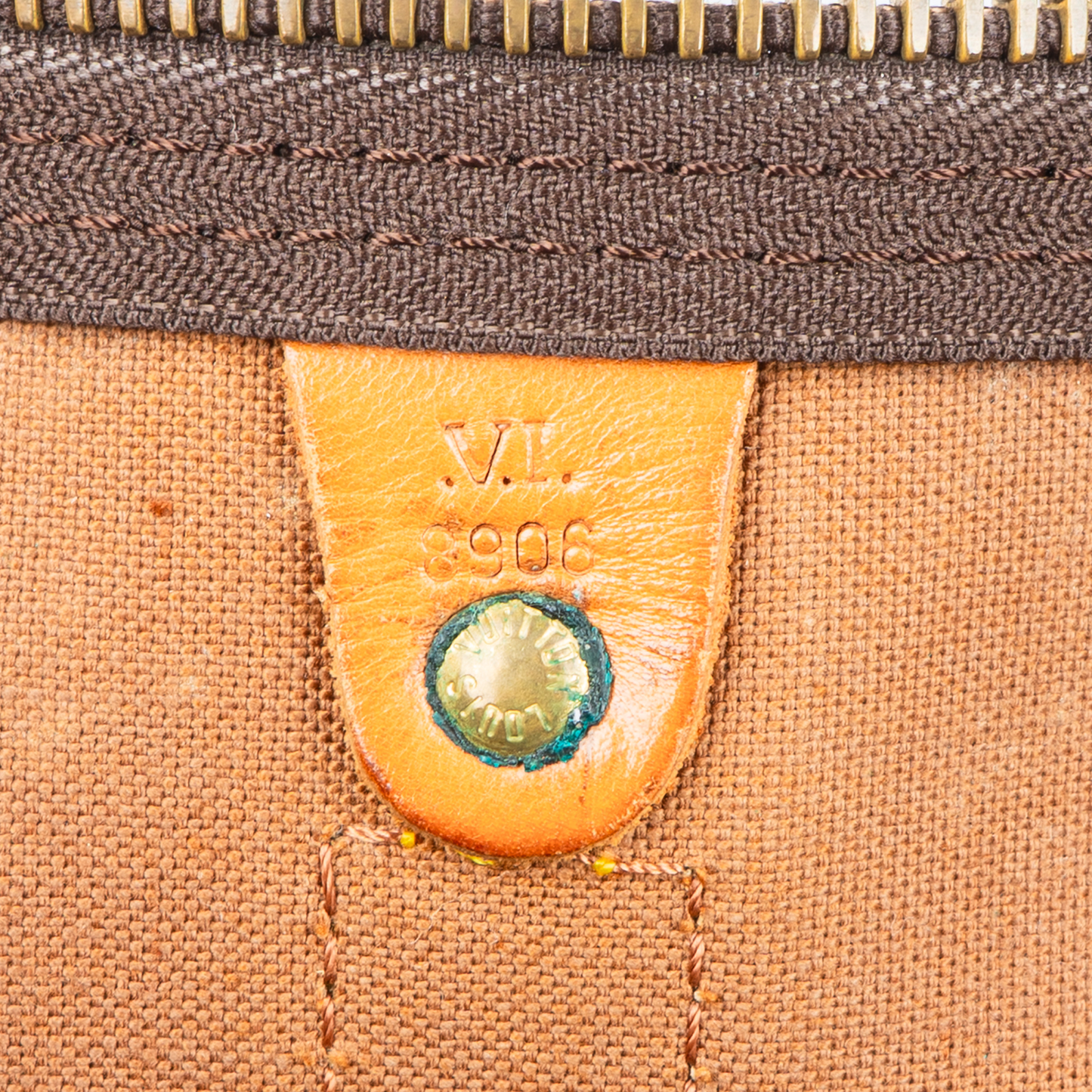 Louis Vuitton Canvas Monogram Keepall 50 Bandouliere Handbag