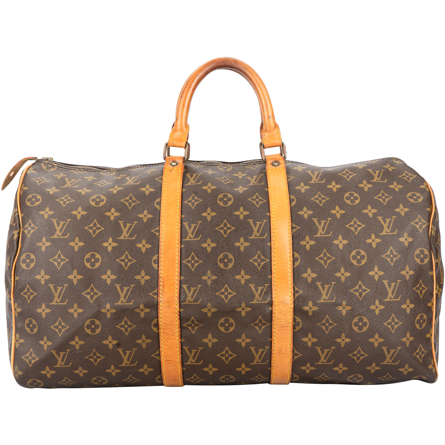 Louis Vuitton Canvas Monogram Keepall 50 Handbag