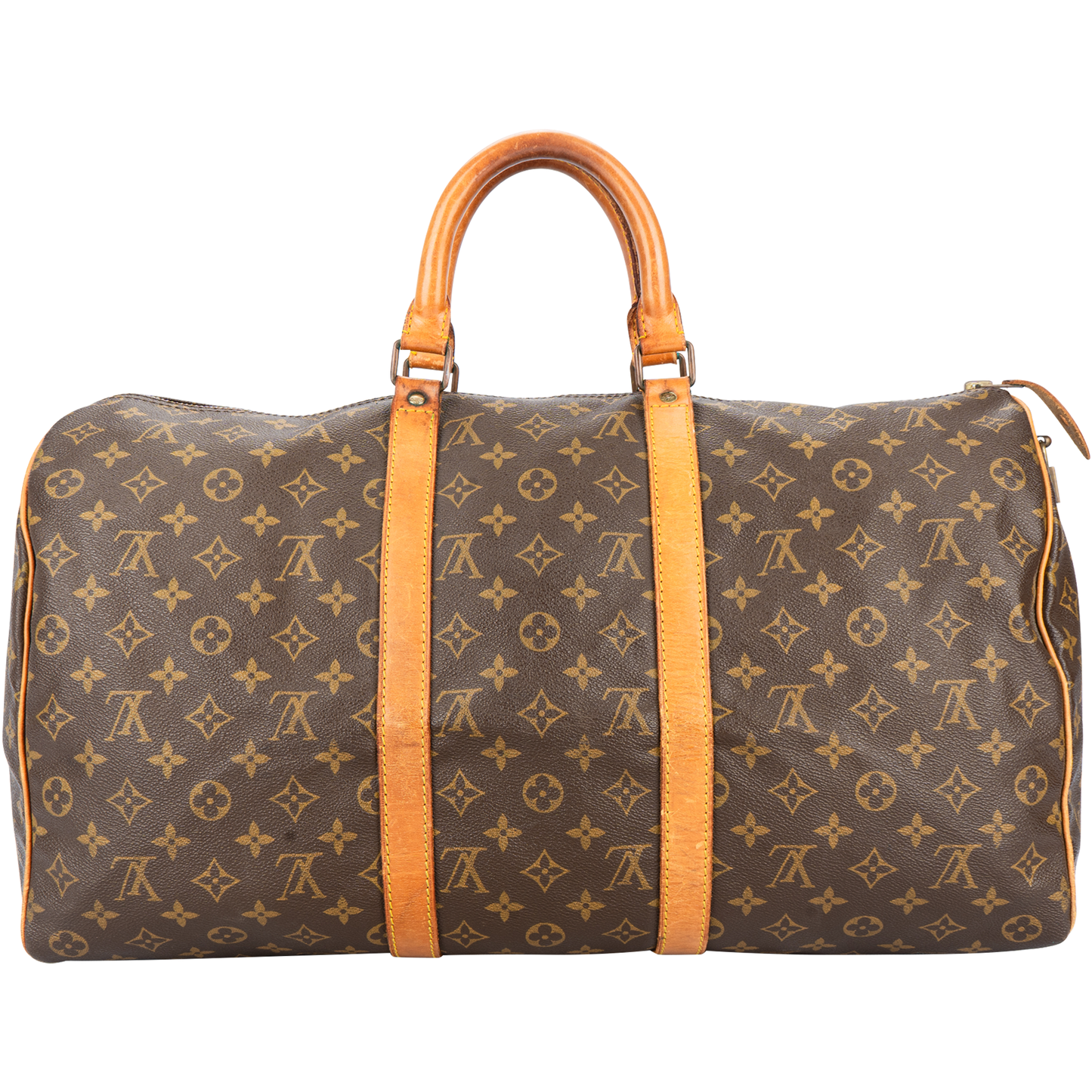 Louis Vuitton Canvas Monogram Keepall 50 Handbag