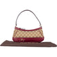 Gucci GG Monogram Ribbon Shoulder Bag