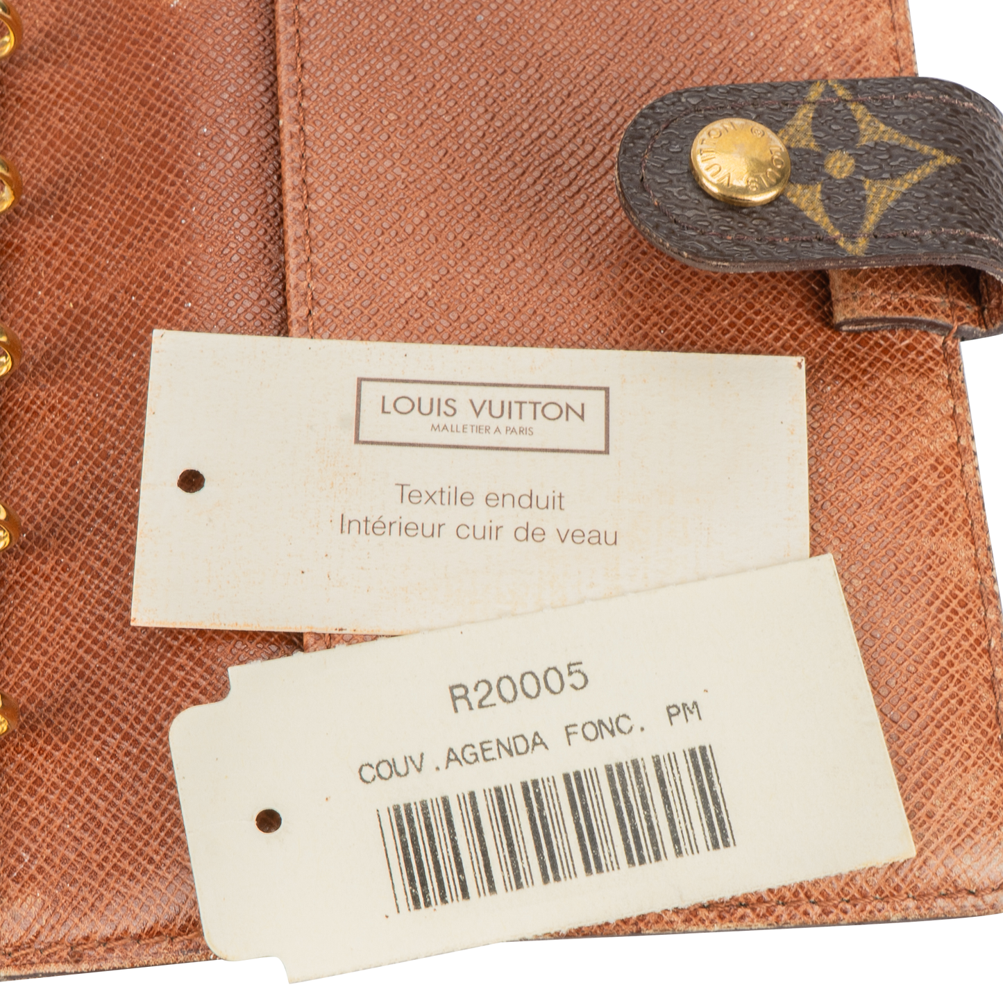 Louis Vuitton Canvas Monogram Agenda PM