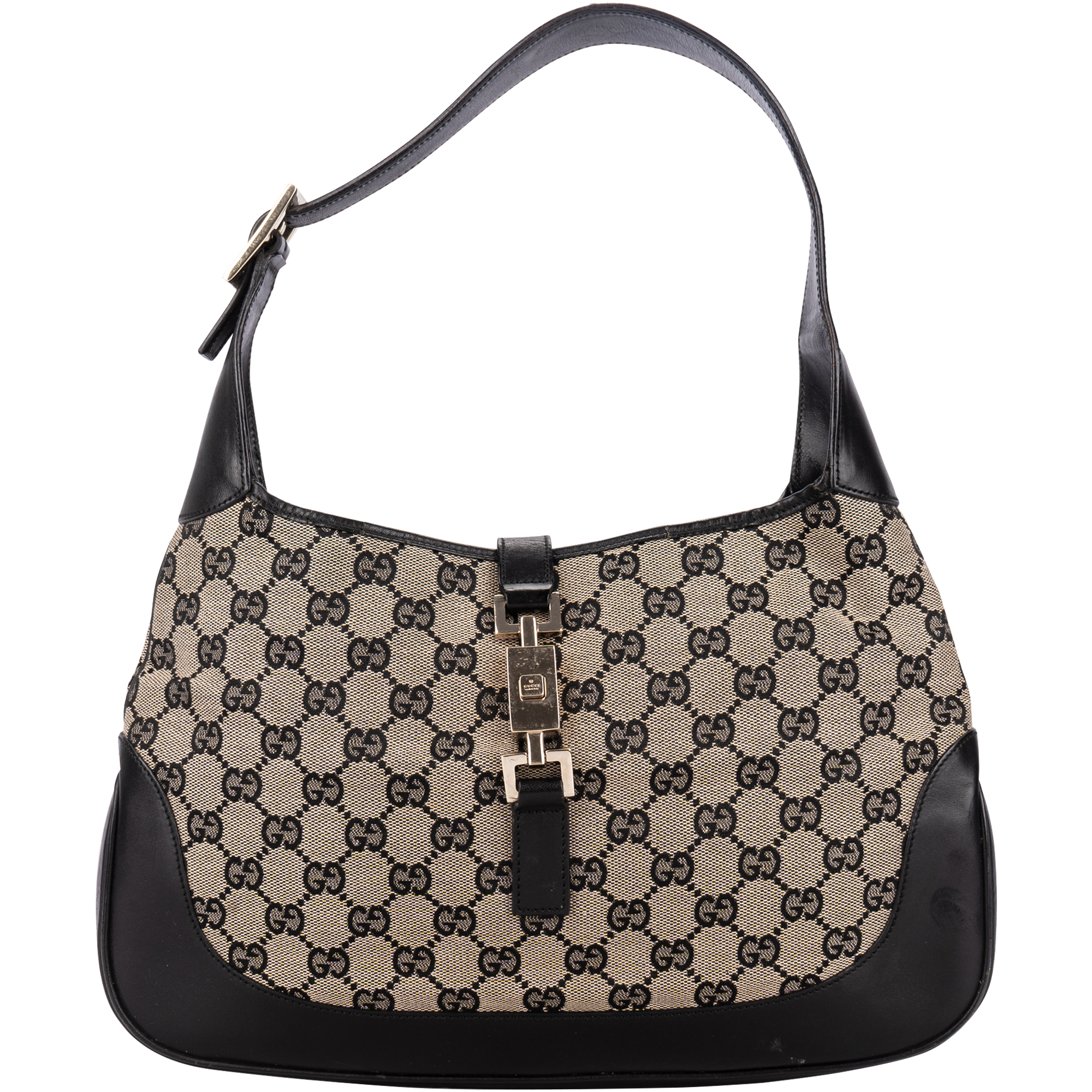Gucci GG Monogram Jackie Shoulder Bag