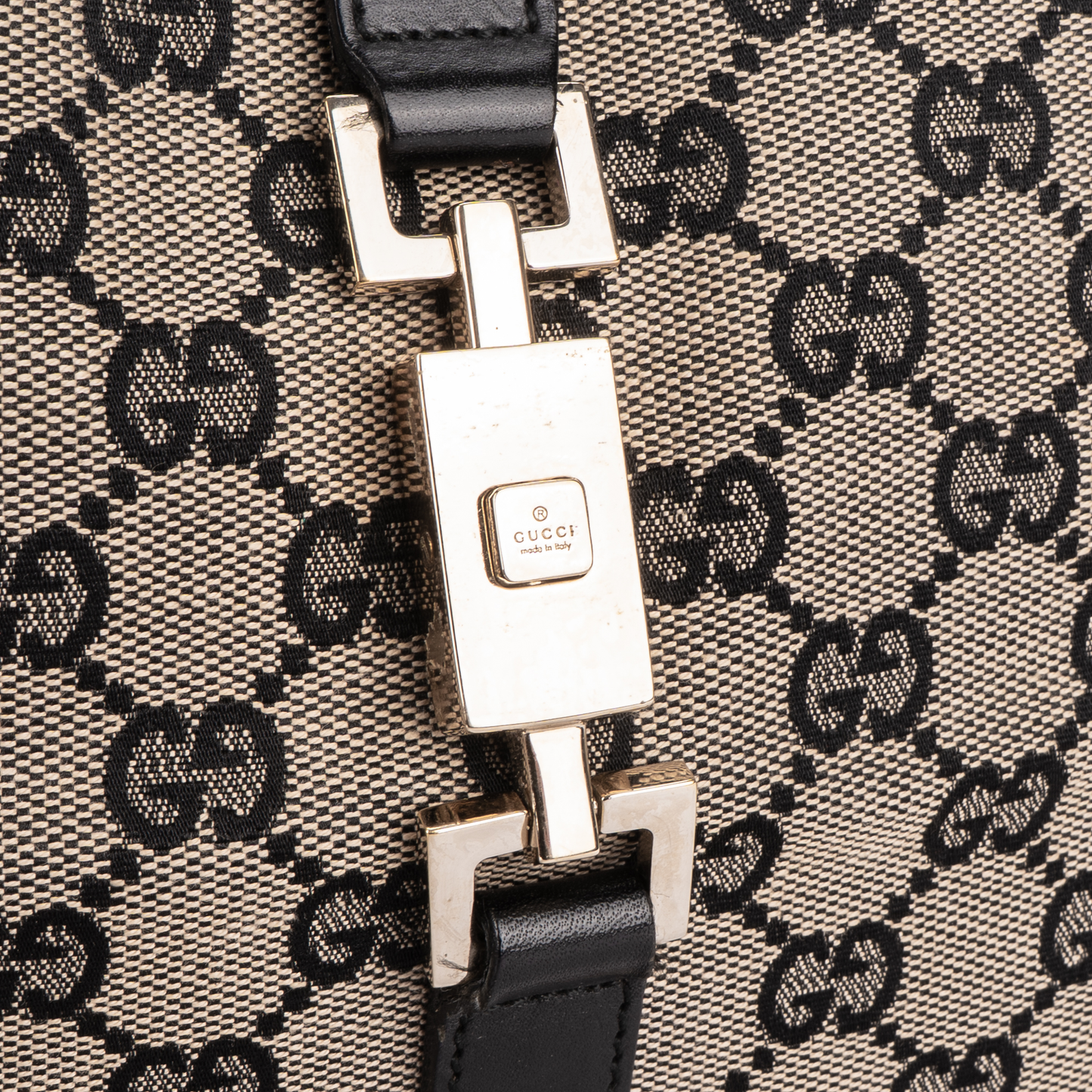 Gucci GG Monogram Jackie Shoulder Bag