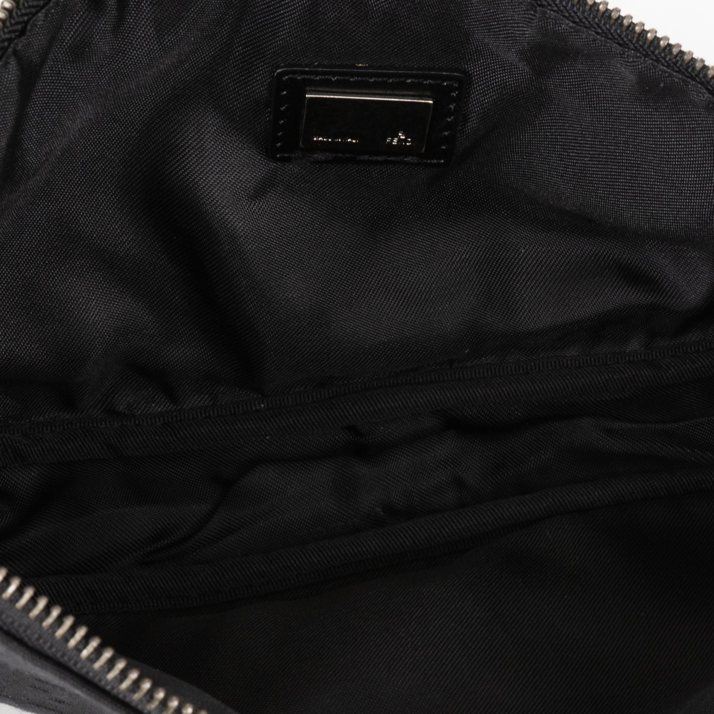 Fendi FF Monogram Zucchino Shoulder Bag