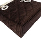 Christian Dior Limited Quilted Satin Crystal Lady Dior Handbag