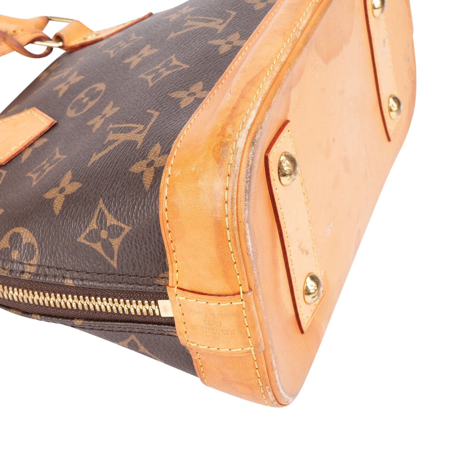 Louis Vuitton Canvas Monogram Alma BB Handbag
