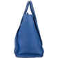 Celine Blue Leather Shoulder Luggage Bag