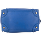 Celine Blue Leather Shoulder Luggage Bag