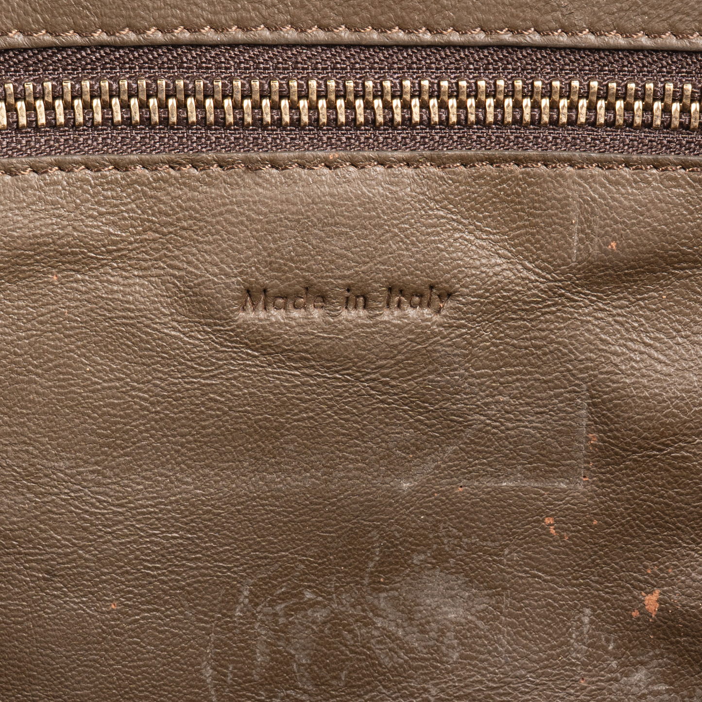 Celine Blue Leather Shoulder Luggage Bag