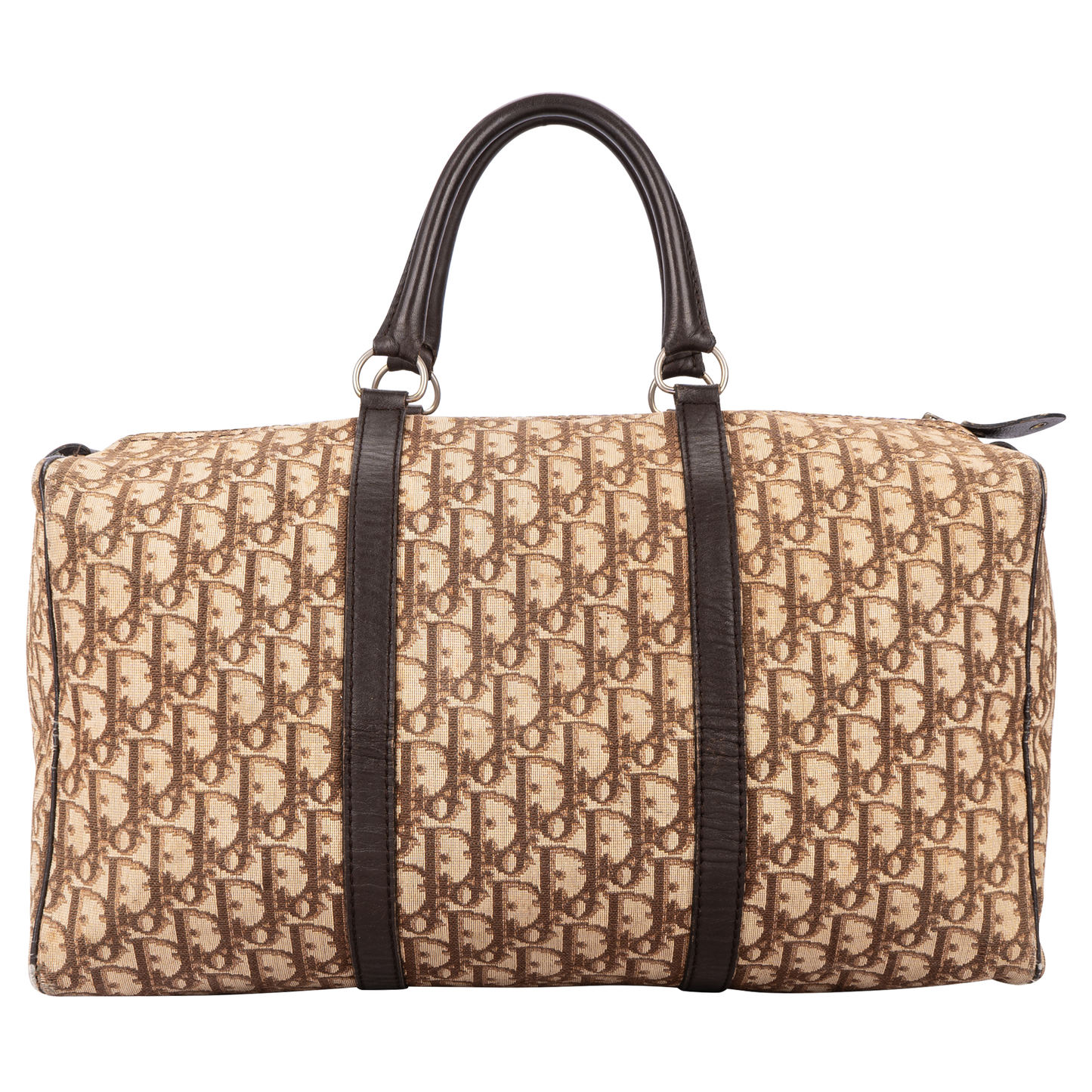 Christian Dior Vintage Trotter Monogram Boston 40 Handbag