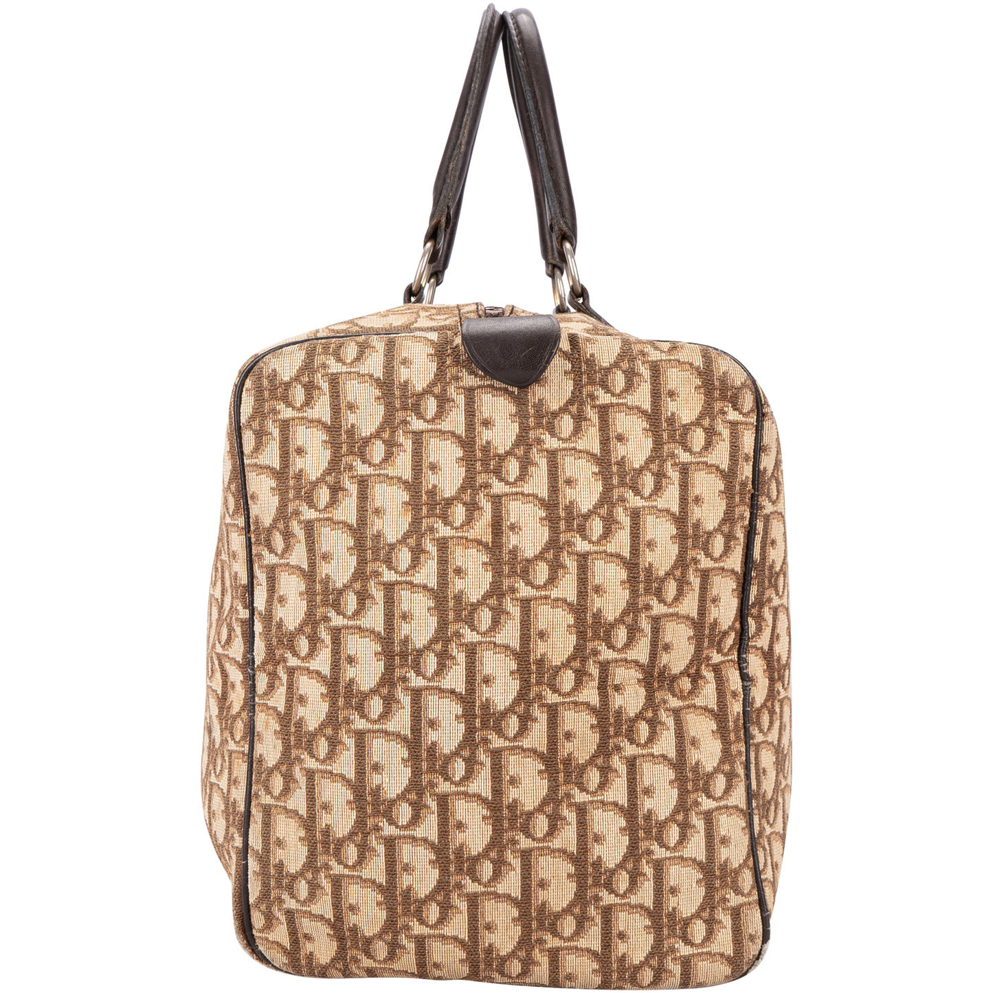 Christian Dior Vintage Trotter Monogram Boston 40 Handbag