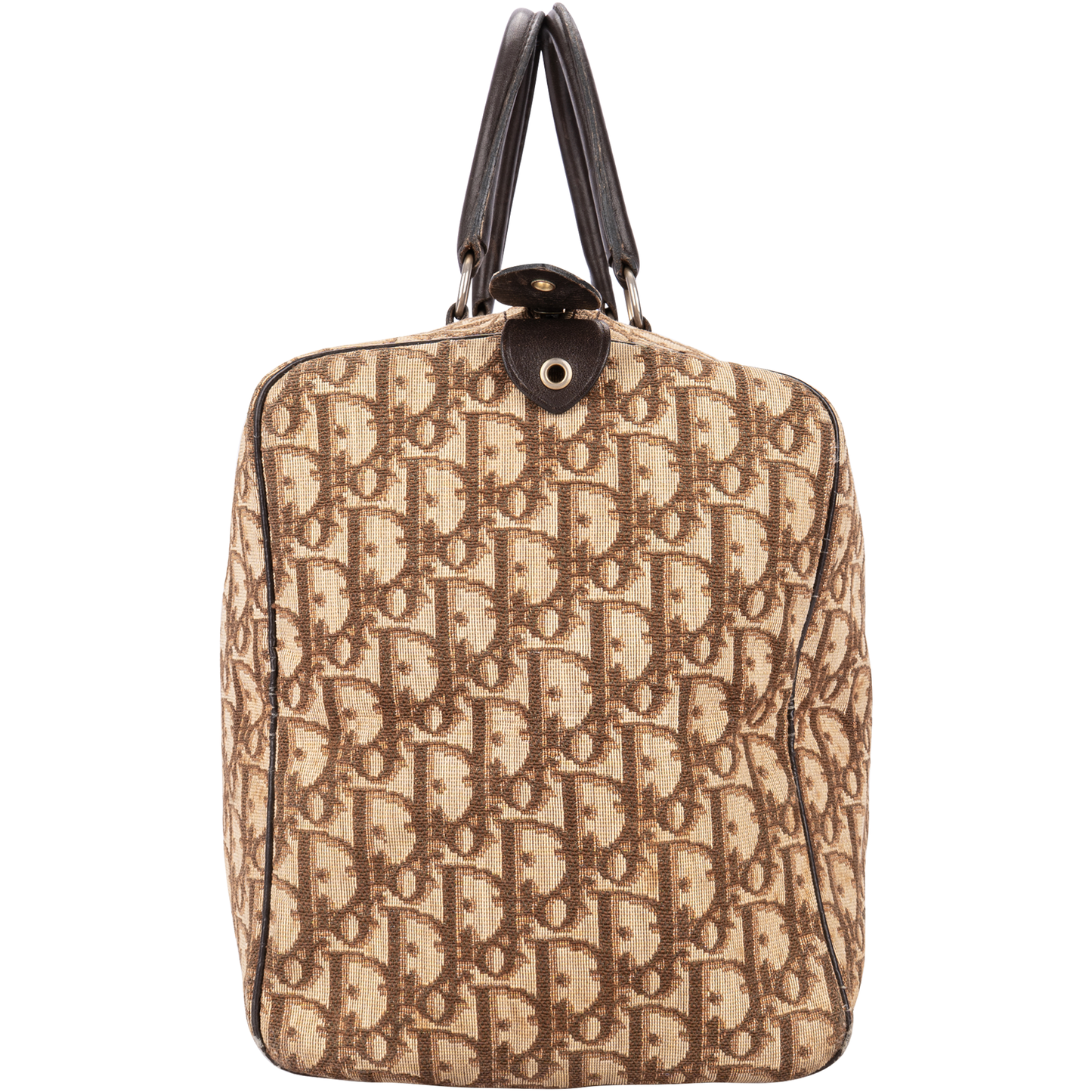 Christian Dior Vintage Trotter Monogram Boston 40 Handbag