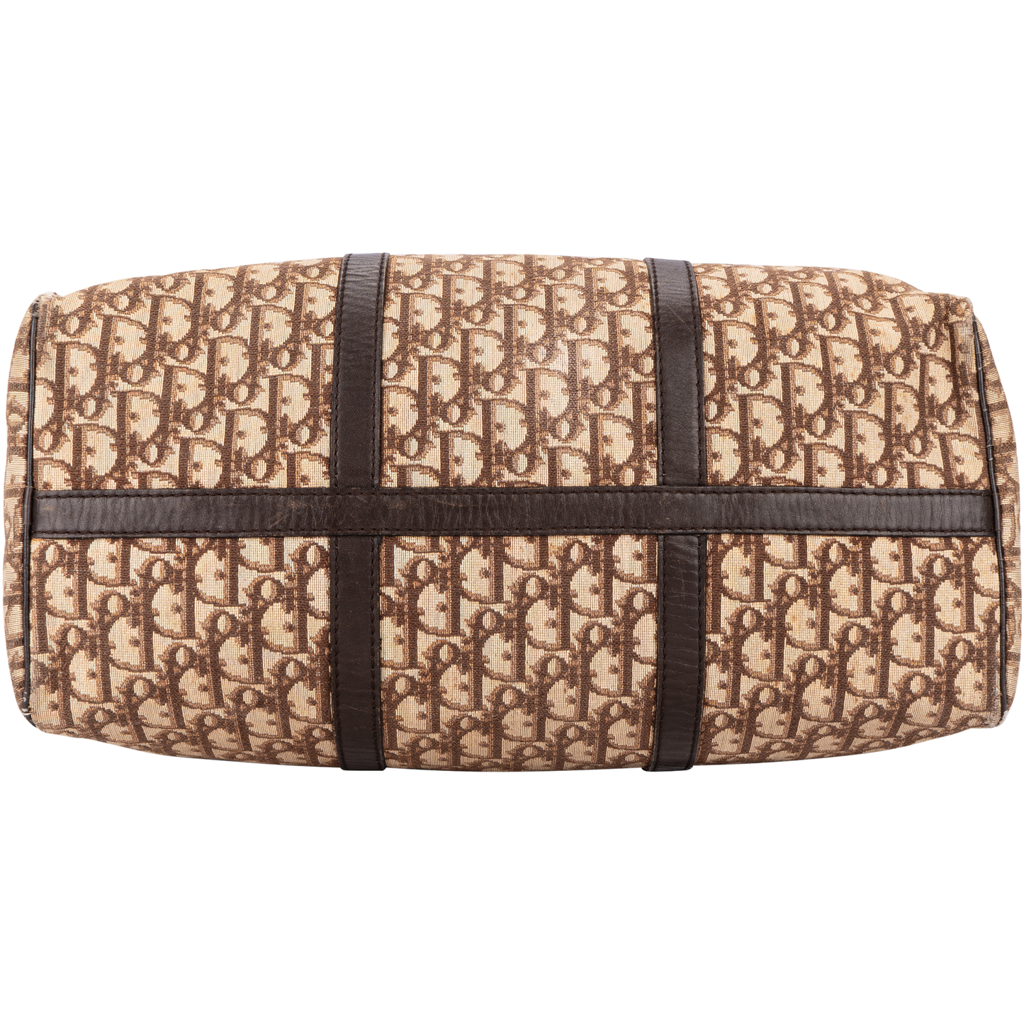 Christian Dior Vintage Trotter Monogram Boston 40 Handbag