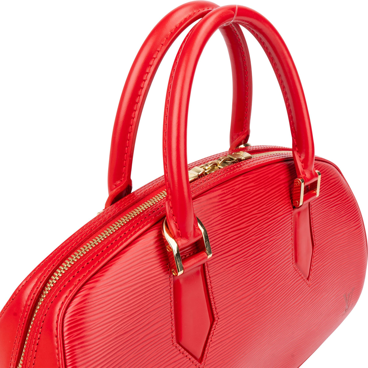 Louis Vuitton Rouge Epi Leather Jasmin Handbag