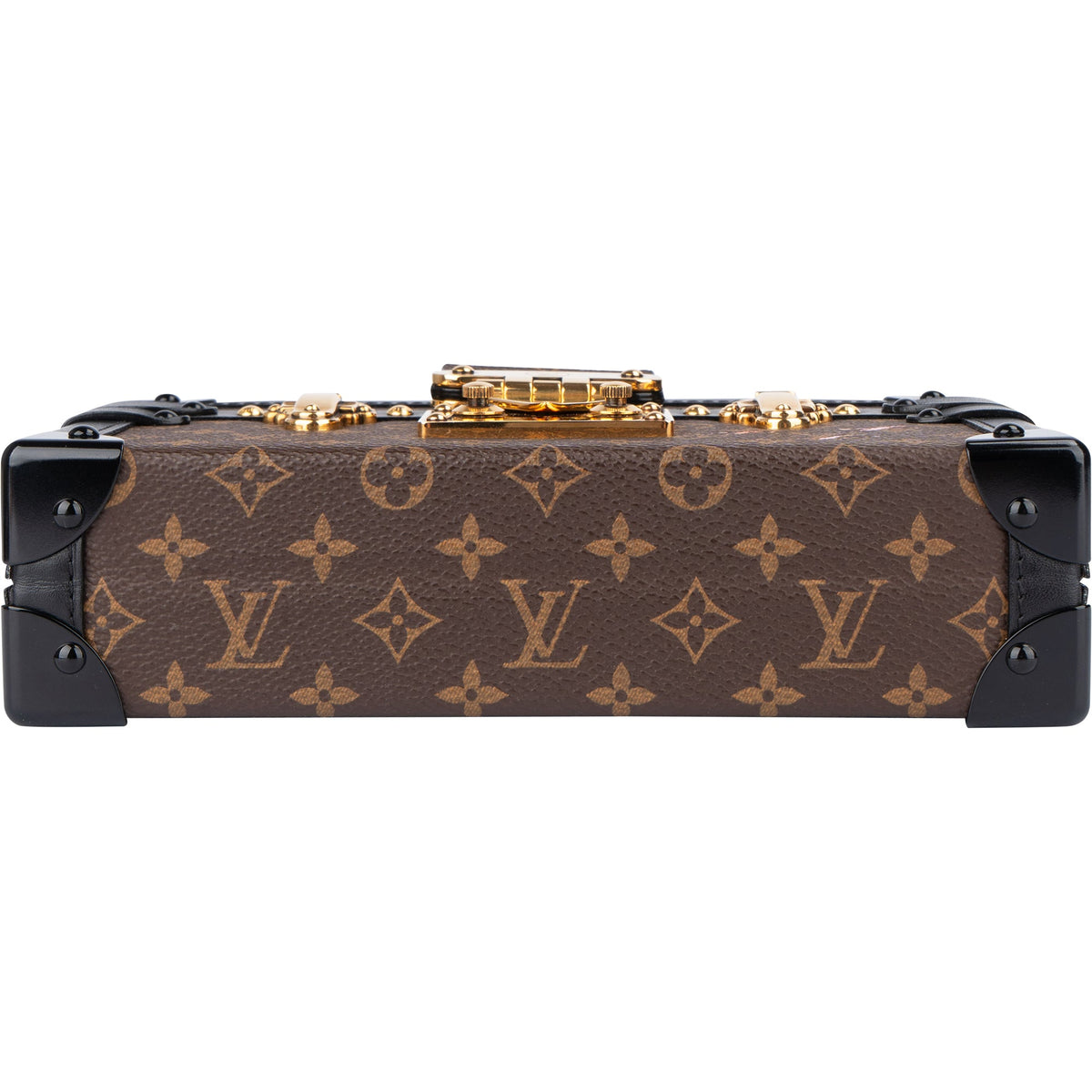 Louis Vuitton Canvas Monogram Petite Malle Crossbody Bag