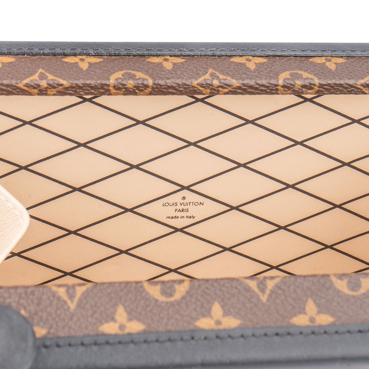 Louis Vuitton Canvas Monogram Petite Malle Crossbody Bag