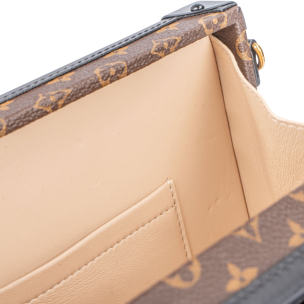 Louis Vuitton Canvas Monogram Petite Malle Crossbody Bag