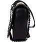 Prada Bicolor Leather Glace Crossbody Bag
