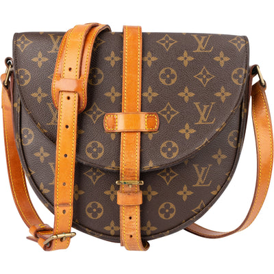 Louis Vuitton Canvas Monogram Chantilly GM Crossbody Bag