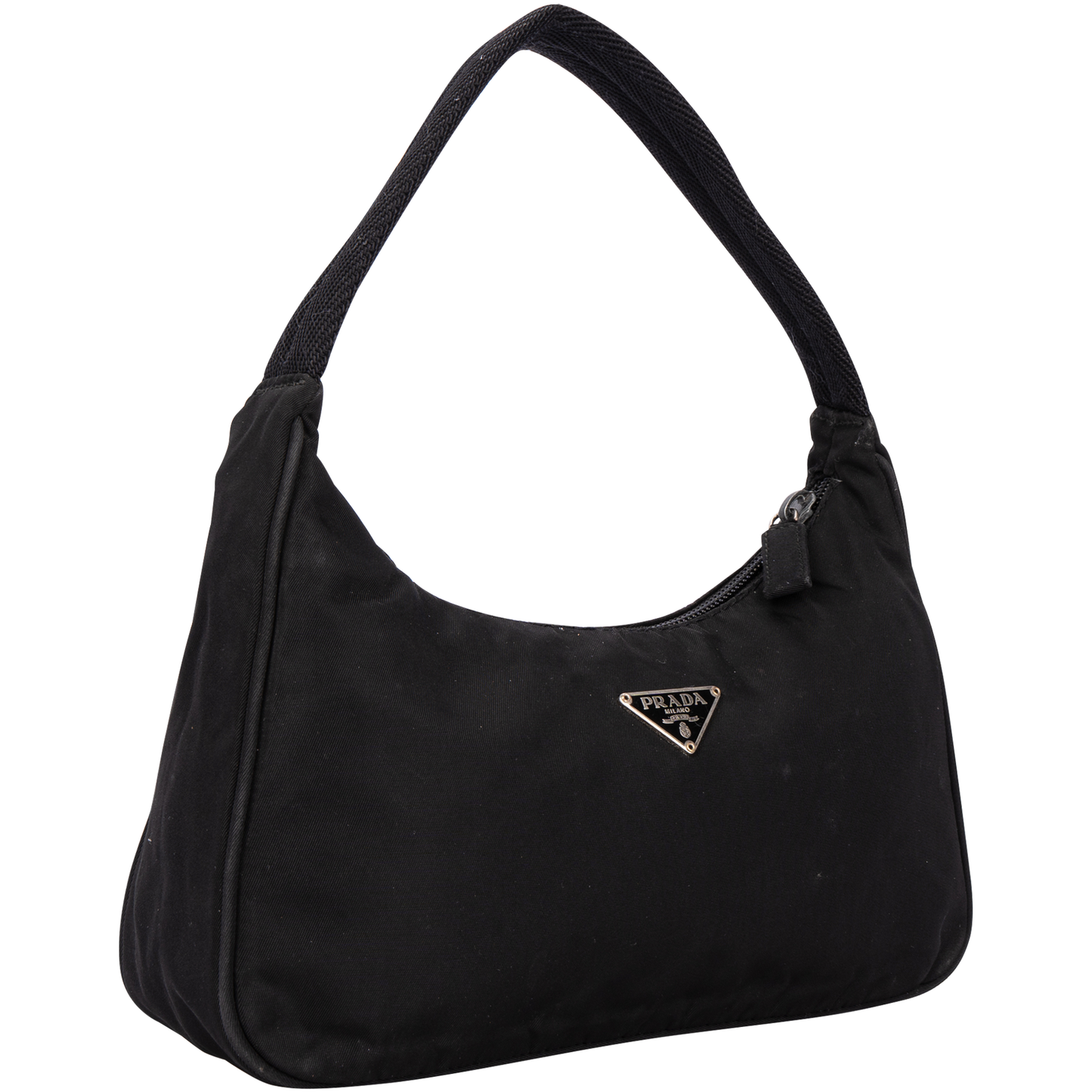 Prada Nylon Triangle Re-Edition Hand Bag