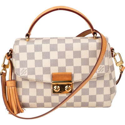 Louis Vuitton Damier Azur Monogram Croisette Handbag