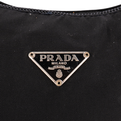 Prada Nylon Triangle Re-Edition Hand Bag