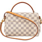 Louis Vuitton Damier Azur Monogram Croisette Handbag