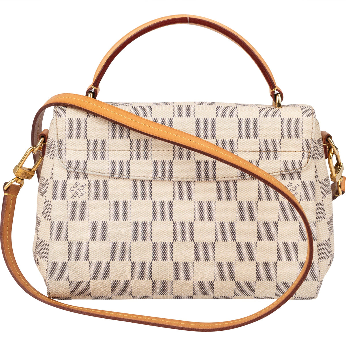 Louis Vuitton Damier Azur Monogram Croisette Handbag