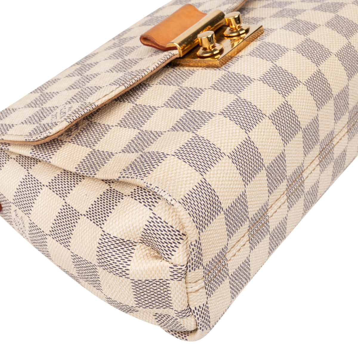 Louis Vuitton Damier Azur Monogram Croisette Handbag