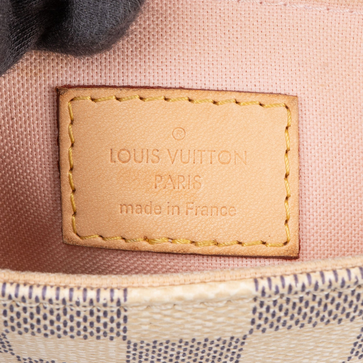 Louis Vuitton Damier Azur Monogram Croisette Handbag
